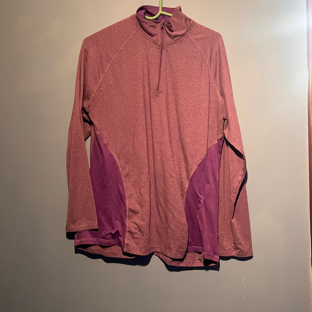 Purple Quarter Zip, Duo Dry